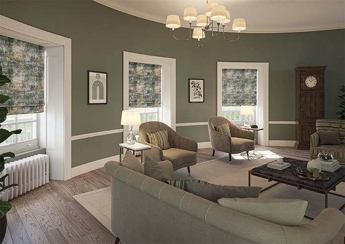 Nebula, Stellar - Motorised Roman Blind - Image 6